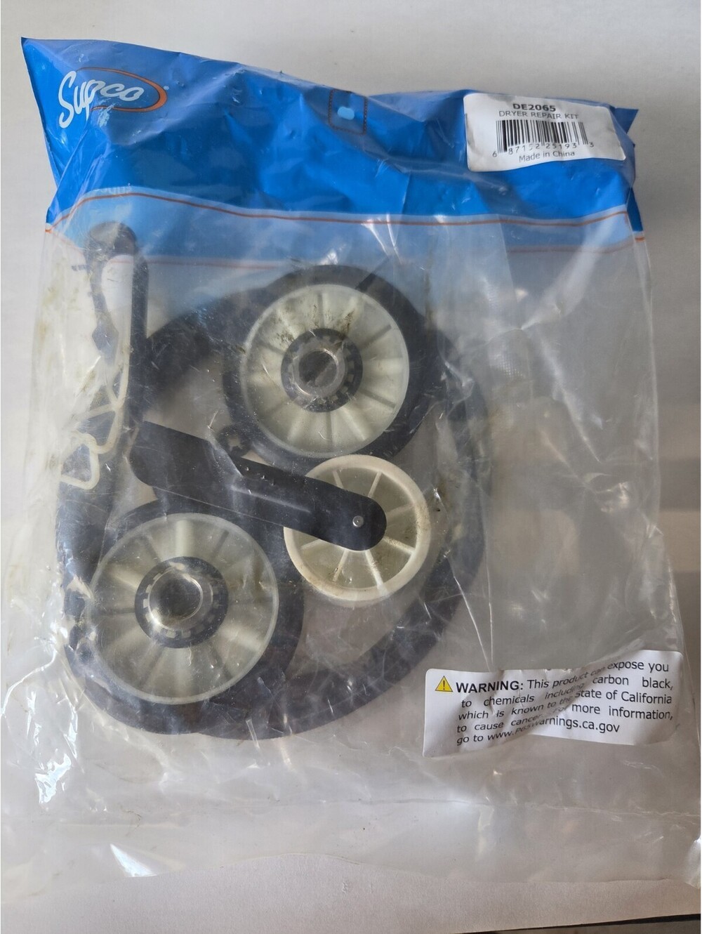 OEM Supco dryer repair kit part# DE2065 SE2